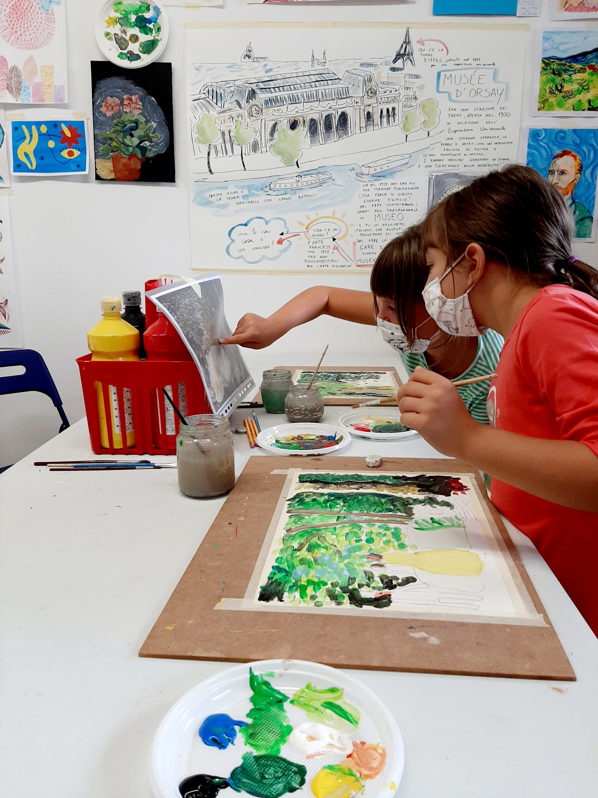 Corso di disegno ed acquerelli per bambini (5-12 anni)